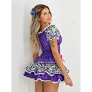 Vestido Festa Junina Ciganinha Luxo Vestido de Caipira