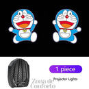 AutoPic™ – Projetor de Imagem LED para Porta de Carro