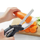 CleverCut™ – Tesoura 3 em 1 Faca Multiuso para Cozinha