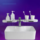 SpinRack™ - Suporte Organizador Multifuncional Auto-Adesivo Para Banheiro Giratório Performação Do Sem Furos Rack