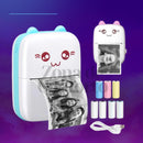 Mini Impressora Térmica Portátil™ – Impressão Bluetooth Portátil + BRINDE (5 Rolos de Papel)