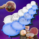 SealFit™ - Kit 12 Tampas de Silicone Adaptáveis (6 por 42,00 12 por 69,90)