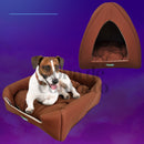 PetCave™ – Caminha Iglu 2 em 1 para Cães e Gatos