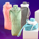 FlexiBottle™ – Garrafa Dobrável de Silicone Reutilizável