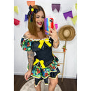 Vestido Festa Junina Ciganinha Luxo Vestido de Caipira