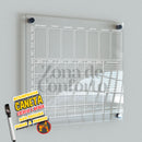 TaskMaster™ – Planner Acrílico com Caneta e Ímãs Decorativos