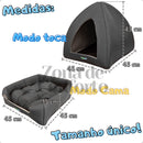PetCave™ – Caminha Iglu 2 em 1 para Cães e Gatos