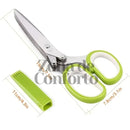 MultiBlade™ – Tesoura 5 Lâminas Inox para Cozinha