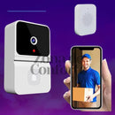 Campainha Inteligente Safehouse™ com Câmera e Microfone - Recarregável