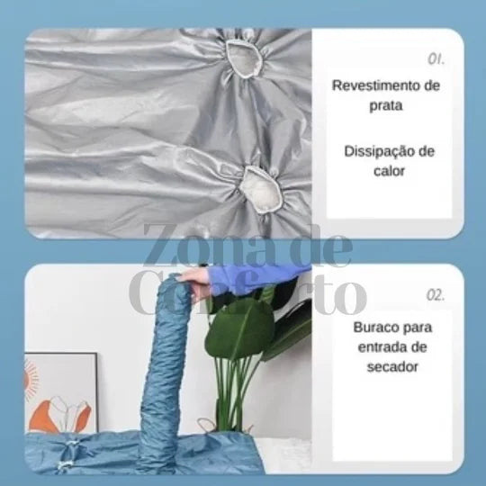 PetDryer™ - Secador de Cão para Banho e Tosa