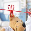 Varal FlexLine™ - Varal de Secagem Portátil Multifuncional de 180cm