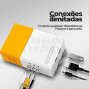 VisionLITE™ - Mini Projetor Portátil LED 1080p 600 Lumens