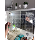 TaskMaster™ – Planner Acrílico com Caneta e Ímãs Decorativos