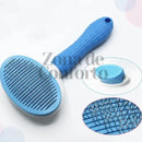 Escova Pelos Perfeitos™ - Massageadora e Removedora de Pelos para Pets