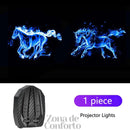 AutoPic™ – Projetor de Imagem LED para Porta de Carro