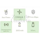 BlenderBottle™ Garrafa Liquidificador 350ml - Portátil e Recarregável