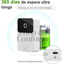 Campainha Inteligente Safehouse™ com Câmera e Microfone - Recarregável