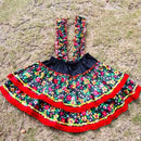 Saia Com Suspensório Quadrilha, Festa Junina ADULTO P , M e G