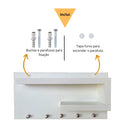 Organizador Suspenso™ – Porta-Chaves e Porta-Objetos com Prateleiras