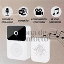 Campainha Inteligente Safehouse™ com Câmera e Microfone - Recarregável