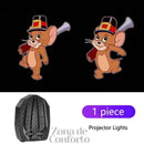 AutoPic™ – Projetor de Imagem LED para Porta de Carro