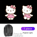 AutoPic™ – Projetor de Imagem LED para Porta de Carro