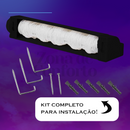 Varal De Parede Automático Rotoflex Para Apartamento Ou Casa Branco– 5 Cordas Retrátil