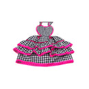 Vestido Adulto Festa Junina Jardineira Caipira Xadrez Envio Imediato