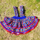 Saia Com Suspensório Quadrilha, Festa Junina ADULTO P , M e G