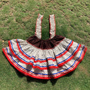 Saia Com Suspensório Quadrilha, Festa Junina ADULTO P , M e G