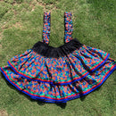 Saia Com Suspensório Quadrilha, Festa Junina ADULTO P , M e G