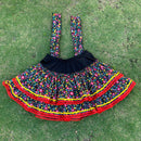 Saia Com Suspensório Quadrilha, Festa Junina ADULTO P , M e G