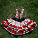 Saia Com Suspensório Quadrilha, Festa Junina ADULTO P , M e G