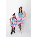 Vestido de Festa Junina Caipira Xadrex Adulto Turquesa envio já (0011A)