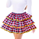 Saia Junina Festa Quadrilha Caipira Adulto e Infantil P M G E GG