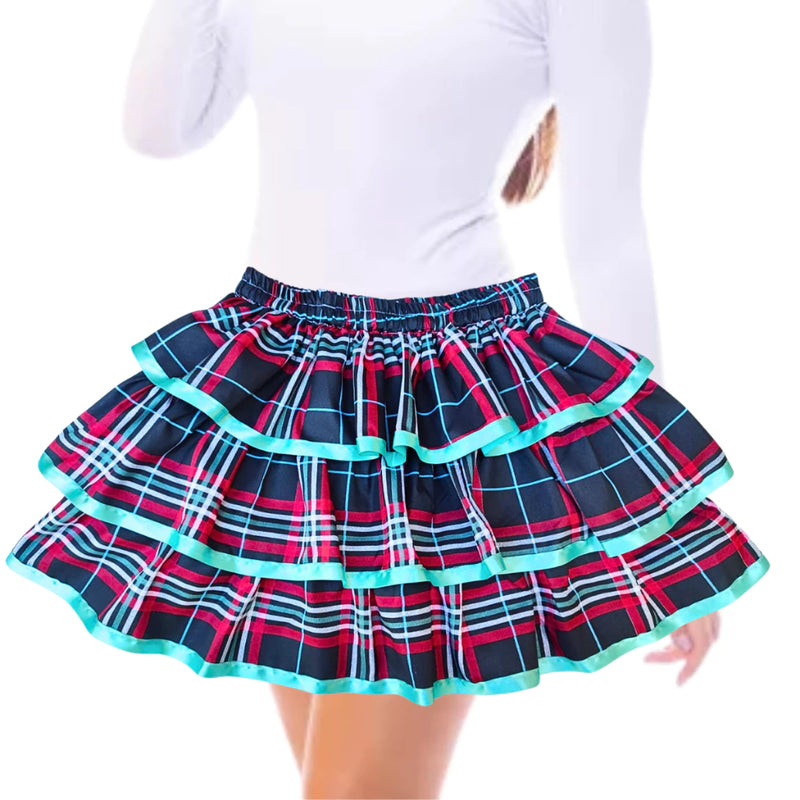 Saia Junina Festa Quadrilha Caipira Adulto e Infantil P M G E GG