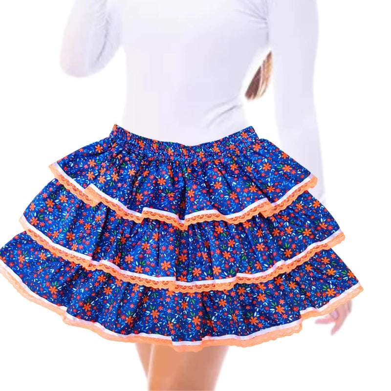 Saia Junina Festa Quadrilha Caipira Adulto e Infantil P M G E GG