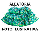 Saia Junina Festa Quadrilha Caipira Adulto e Infantil P M G E GG