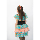 vestido de festa  Junina caipira adulto Iris  0025A