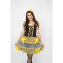 Fantasia Vestido caipira Junino Girassol Adulto 0010A