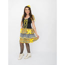 Fantasia Vestido caipira Junino Girassol Adulto 0010A