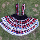 Saia Com Suspensório Quadrilha, Festa Junina ADULTO P , M e G