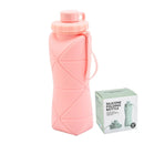 FlexiBottle™ – Garrafa Dobrável de Silicone Reutilizável