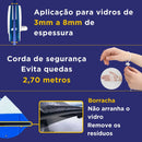 GlassClean™ - Limpador Magnético para Vidros e Janelas