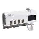 UV Guardian™ - Suporte Esterilizador UV e Dispenser para Escovas de Dentes