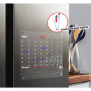 TaskMaster™ – Planner Acrílico com Caneta e Ímãs Decorativos