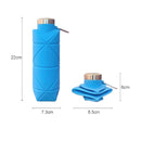 FlexiBottle 2™ – Garrafa Dobrável de Silicone Reutilizável